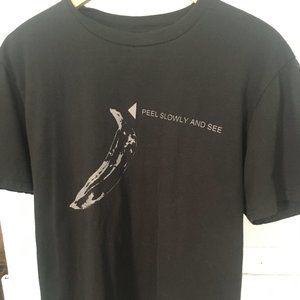 Black Velvet Underground Tee Medium